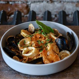 Tagliatelle Alla Pescatora (Seafood Tagliatelle)