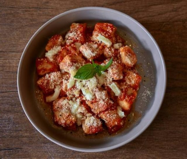 Gnocchi Alla Sorrentina (Sorrento-Style Gnocchi).