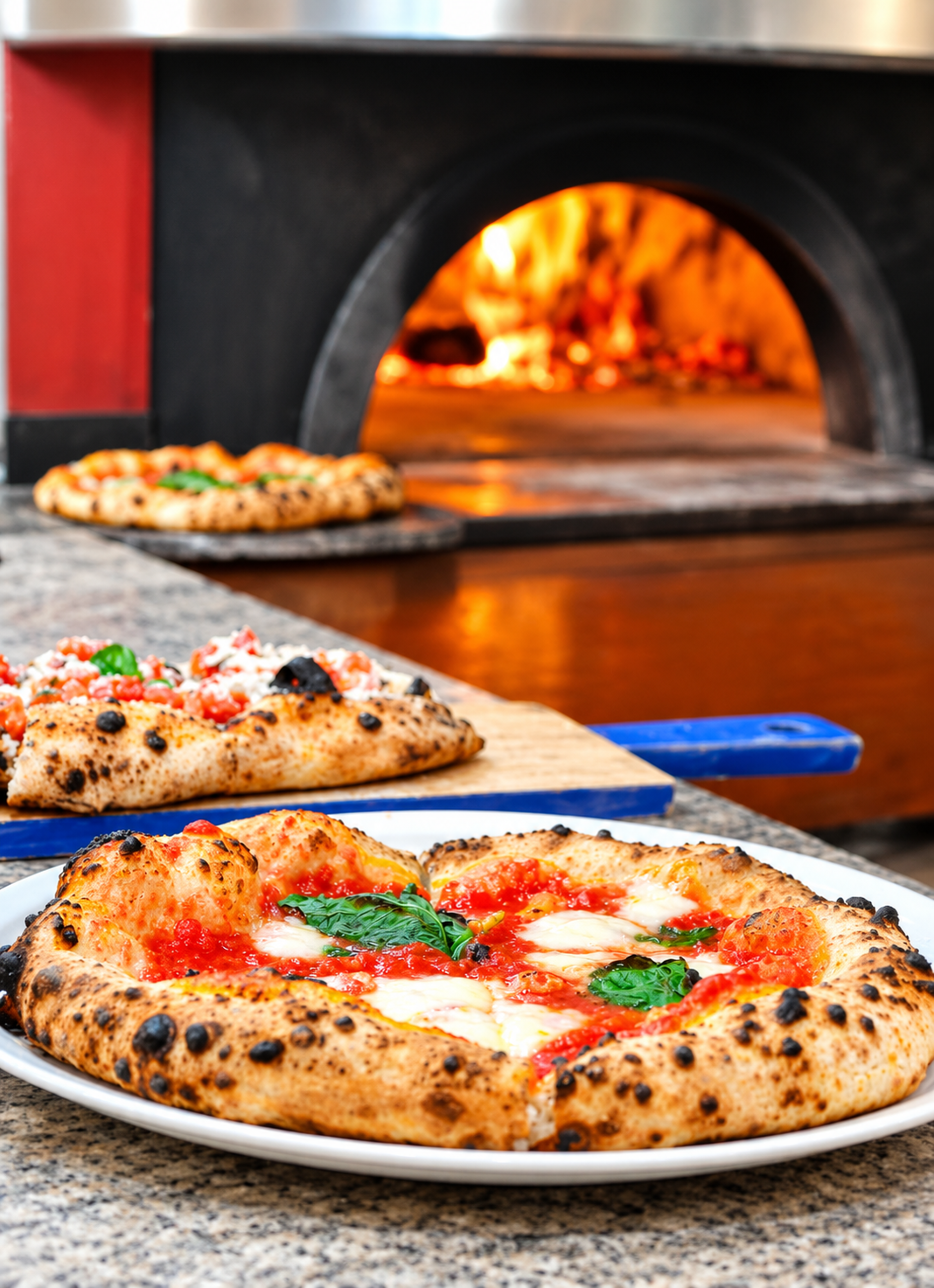 The brick oven